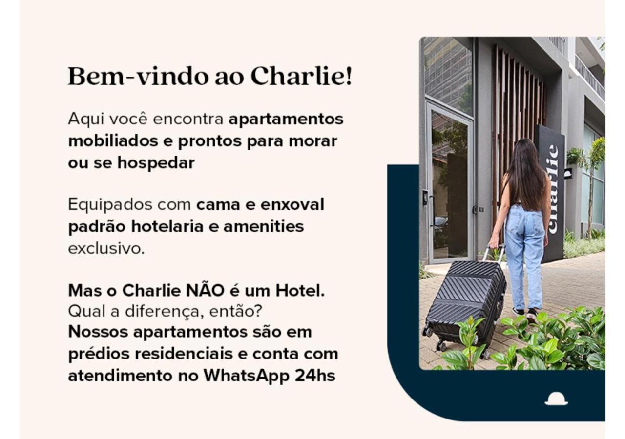 Апартаменти Charlie Houx Pinheiros Сан-Паулу Екстер'єр фото